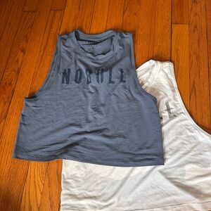 (2) NOBULL Athletic Tops